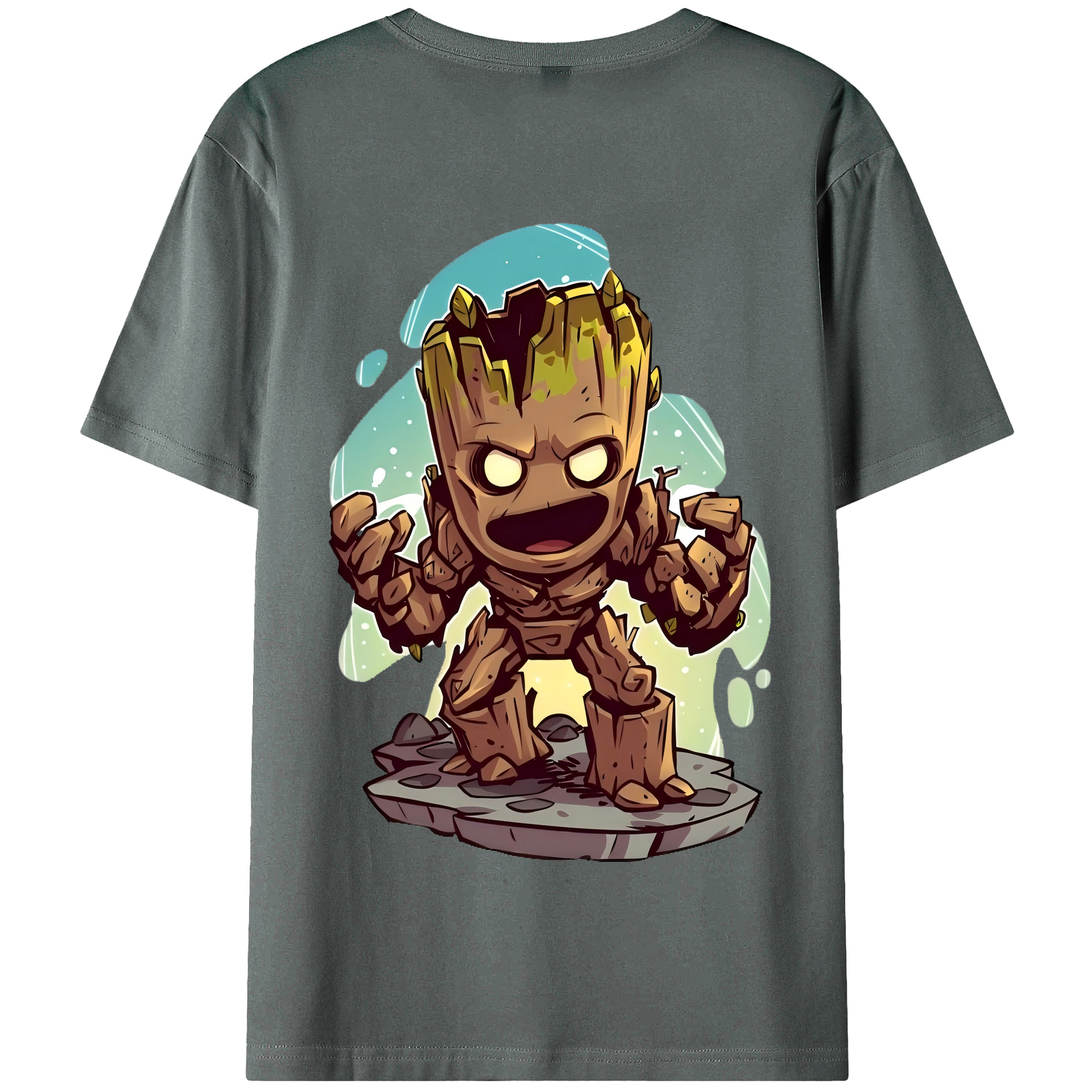 （画像用） アベンジャーズ The Avengers 綿100％半袖Tシャツ（背面プリント）